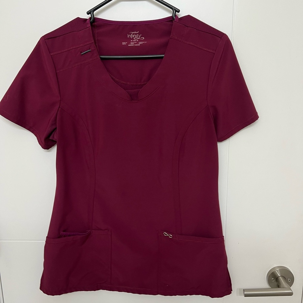 Cherokee Infinity Womens Scrub Top